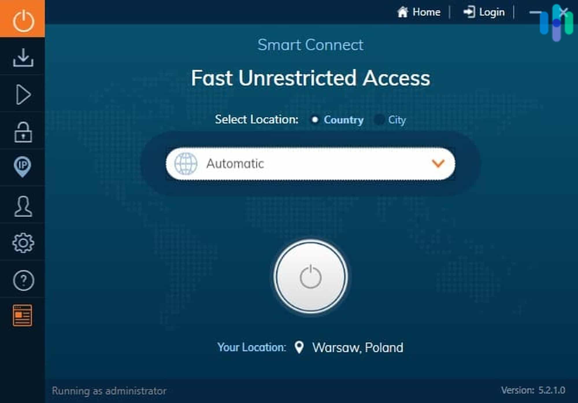 Ivacy VPN Windows Screenshot Ivacy VPN Windows Screenshot