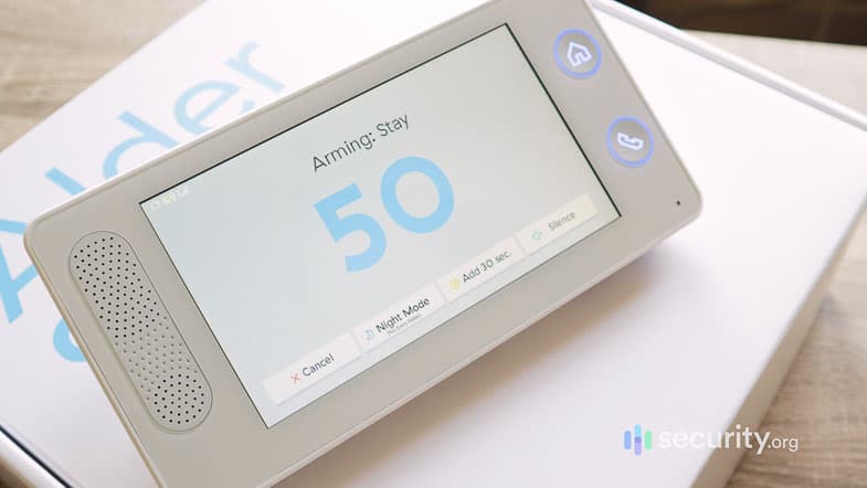 Alder’s Touchscreen Control Panel Alder’s Touchscreen Control Panel