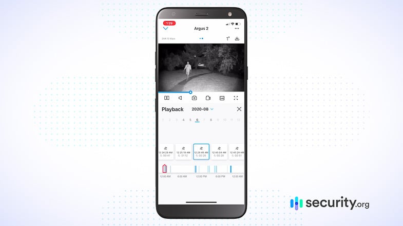 Argus 2 App Playback Argus 2 - App Playback