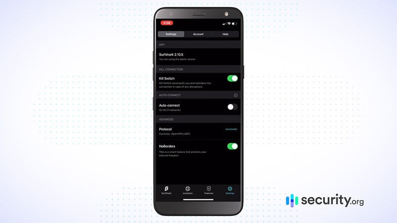 Surfshark's Kill Switch Option Surfshark's Kill Switch Option