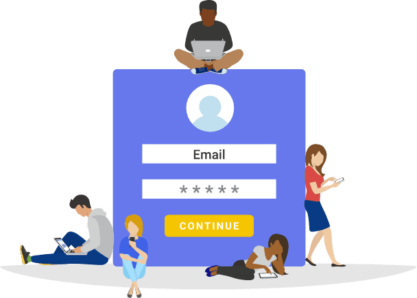 sign in screen sign in screen