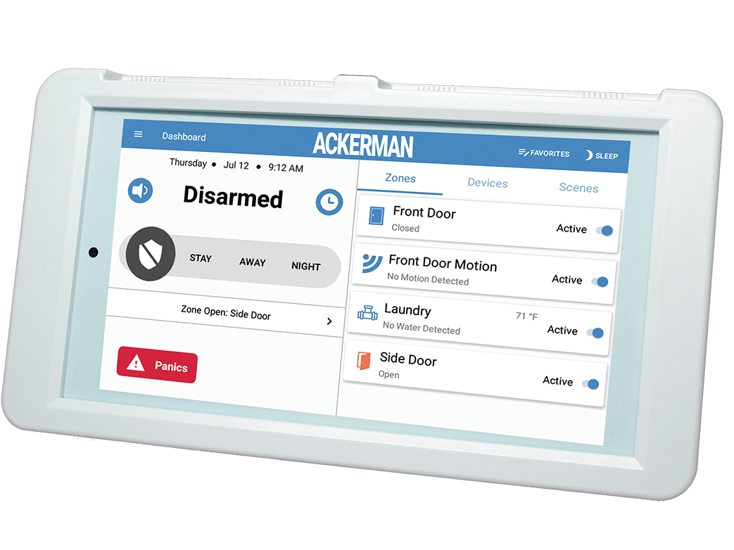 Ackerman Security Panel Ackerman Security Panel