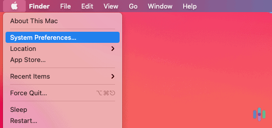 Open System Preferences on Mac Open System Preferences on Mac