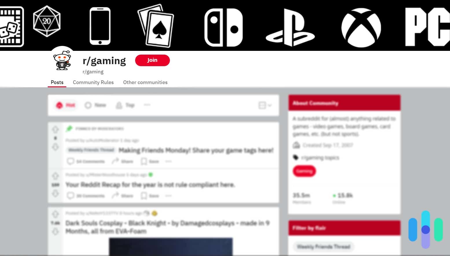 Reddit gaming community Reddit gaming community
