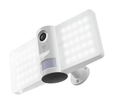 The Geeni Sentry, a floodlight-equipped outdoor camera. The Geeni Sentry, a floodlight-equipped outdoor camera.