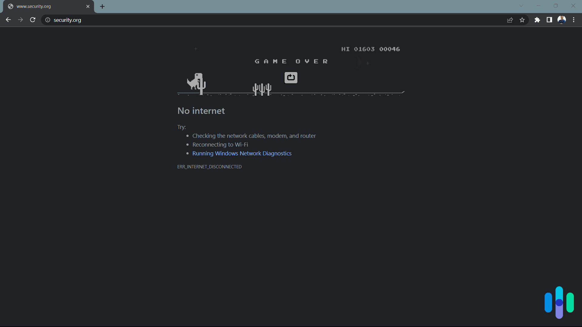 Connection interrupted after kill switch activation. Connection interrupted after kill switch activation.