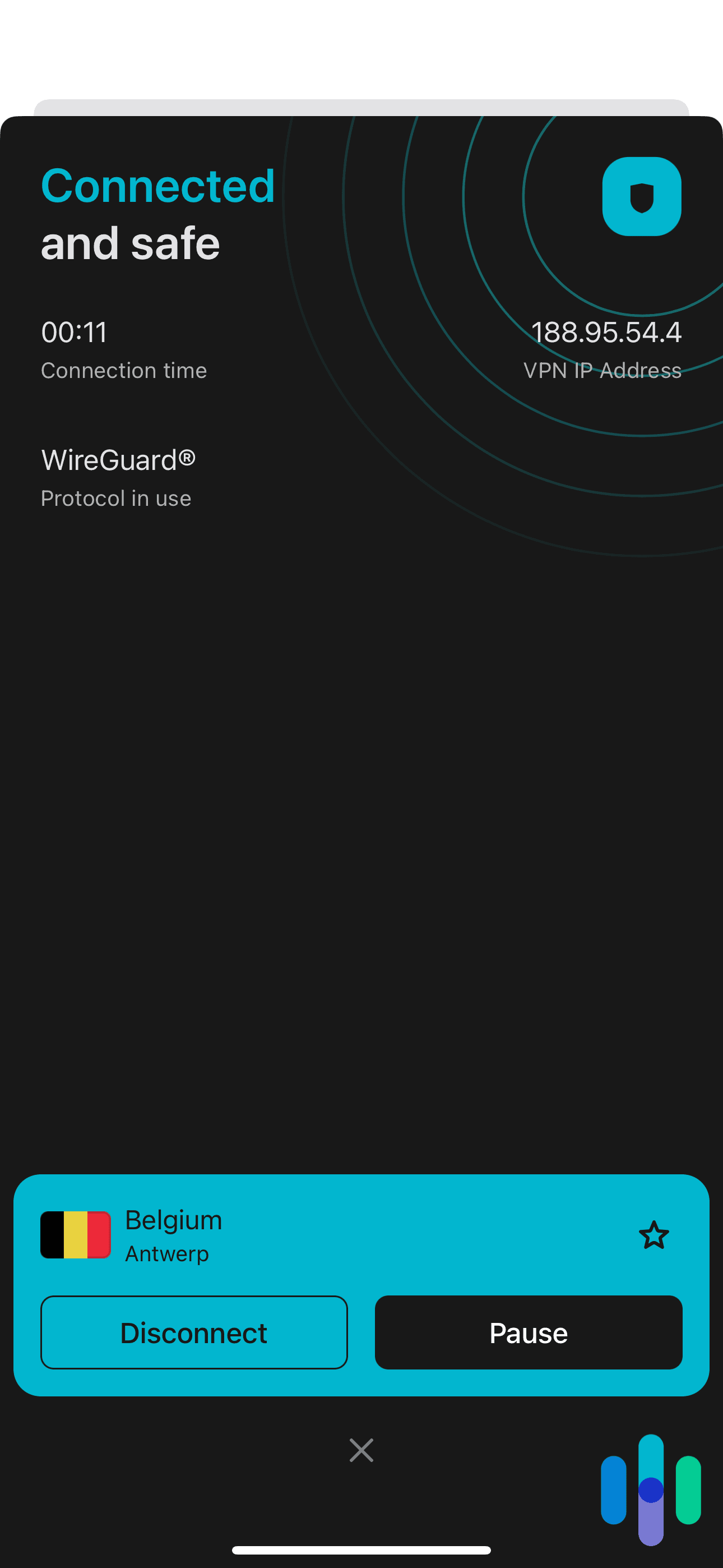 Surfshark iOS app Surfshark iOS app