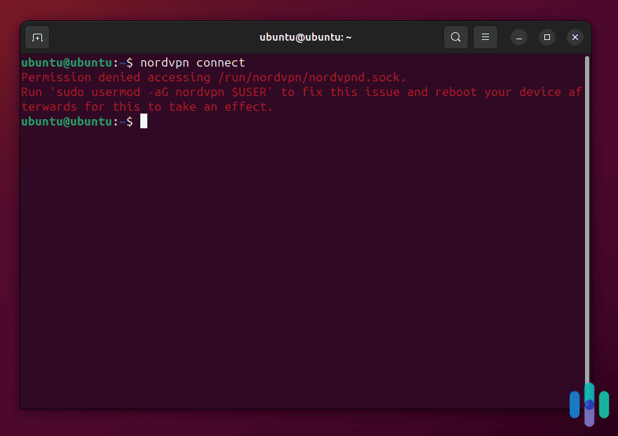 Permission required to connect NordVPN the first time Permission required to connect NordVPN the first time