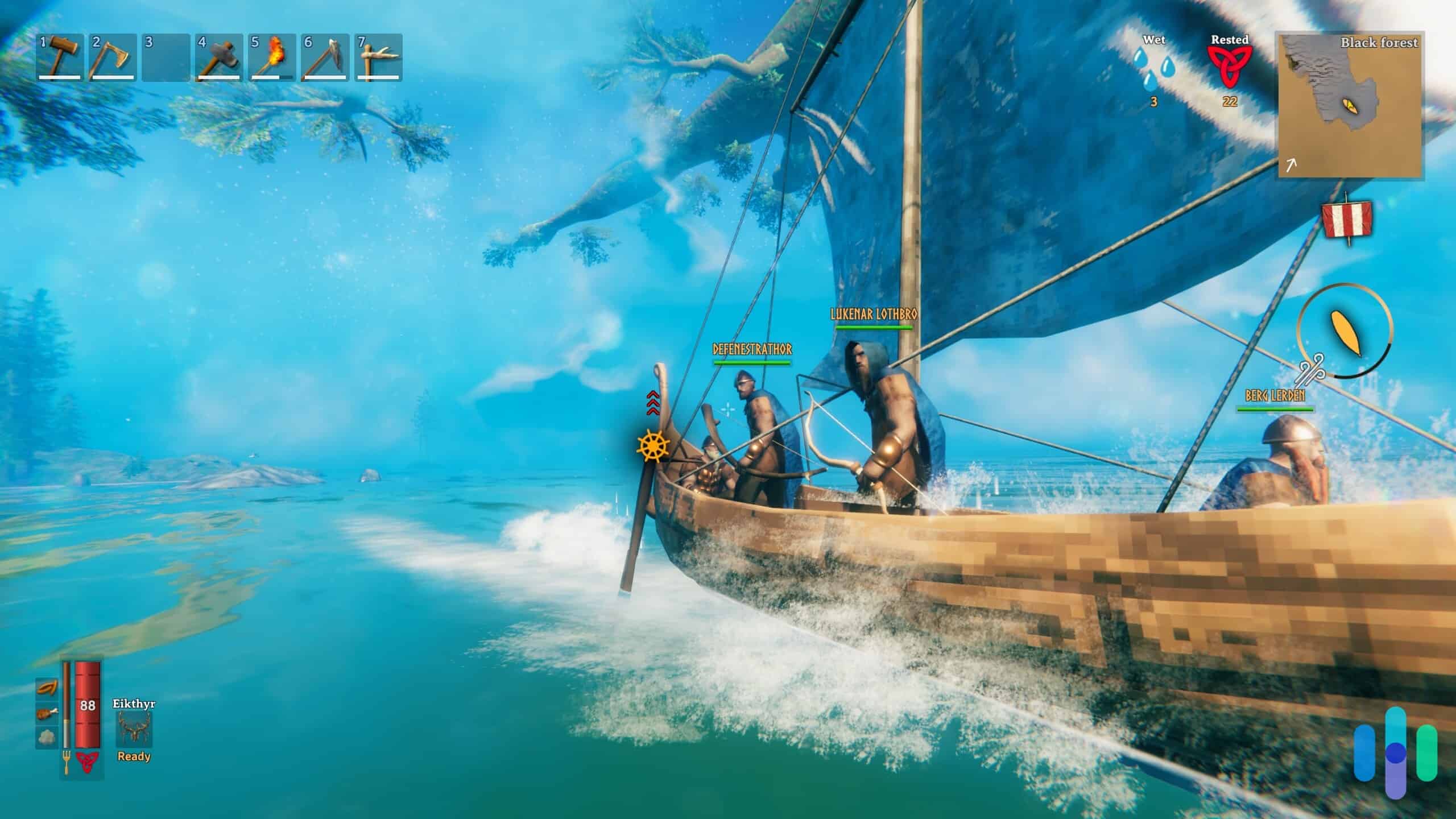 Playing Valheim while using Private Internet Access VPN Playing Valheim while using Private Internet Access VPN