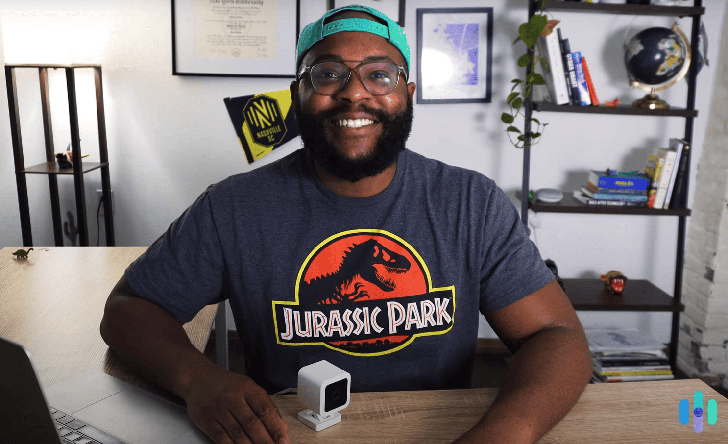 Our Chief Editor, Gabe Turner, reviewing the Wyze Cam v3. Our Chief Editor, Gabe Turner, reviewing the Wyze Cam v3.