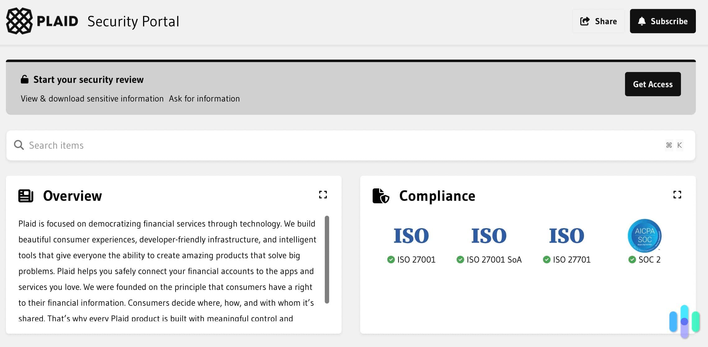 Plaid Security Portal Plaid Security Portal