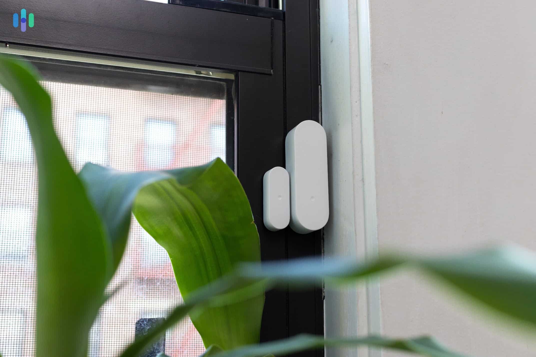 ADT Door/Window Sensor On Window ADT Door/Window Sensor On Window