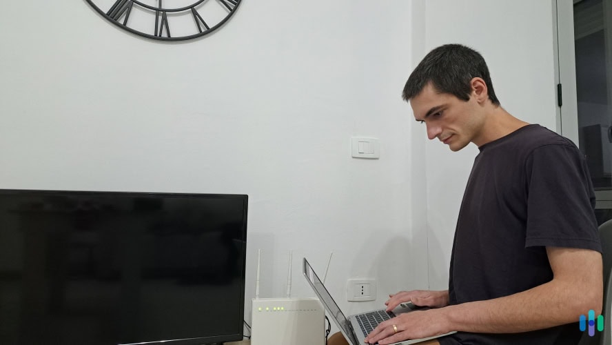 Cort Honey going through the latest industry reports on identity theft and cybersecurity. Cort Honey going through the latest industry reports on identity theft and cybersecurity.