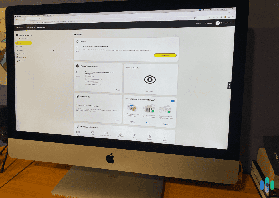 Our identity theft expert setting up Norton LifeLock’s identity theft protection. Our identity theft expert setting up Norton LifeLock’s identity theft protection.