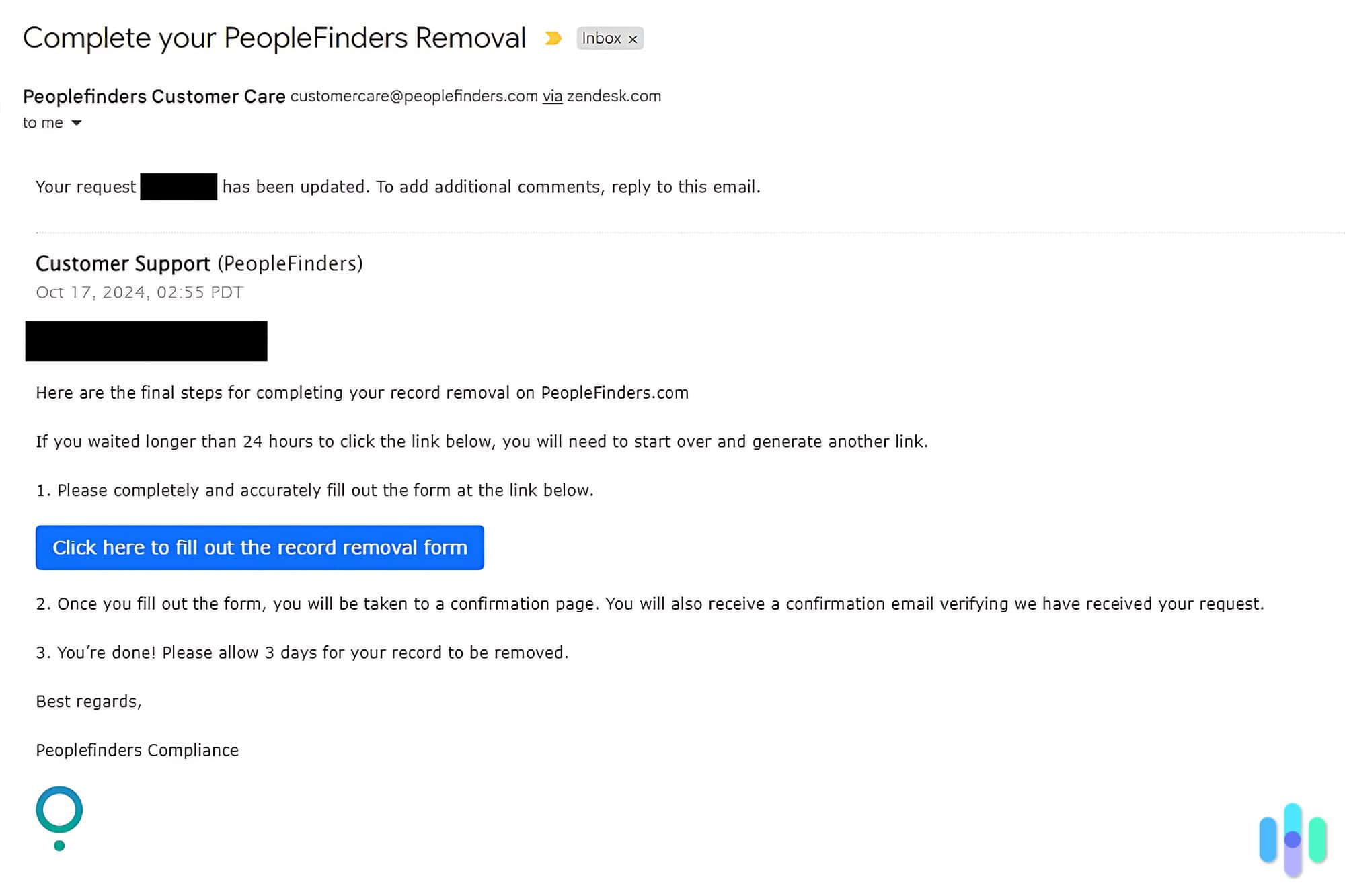 Check your email inbox for the confirmation email. Check your email inbox for the confirmation email.