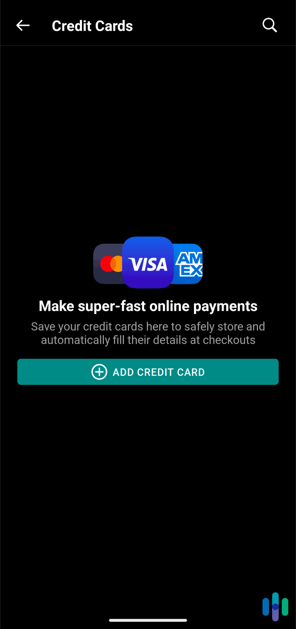 It’s safe to store credit card information in your vault thanks to NordPass’ XChaCha20 encryption. It’s safe to store credit card information in your vault thanks to NordPass’ XChaCha20 encryption.