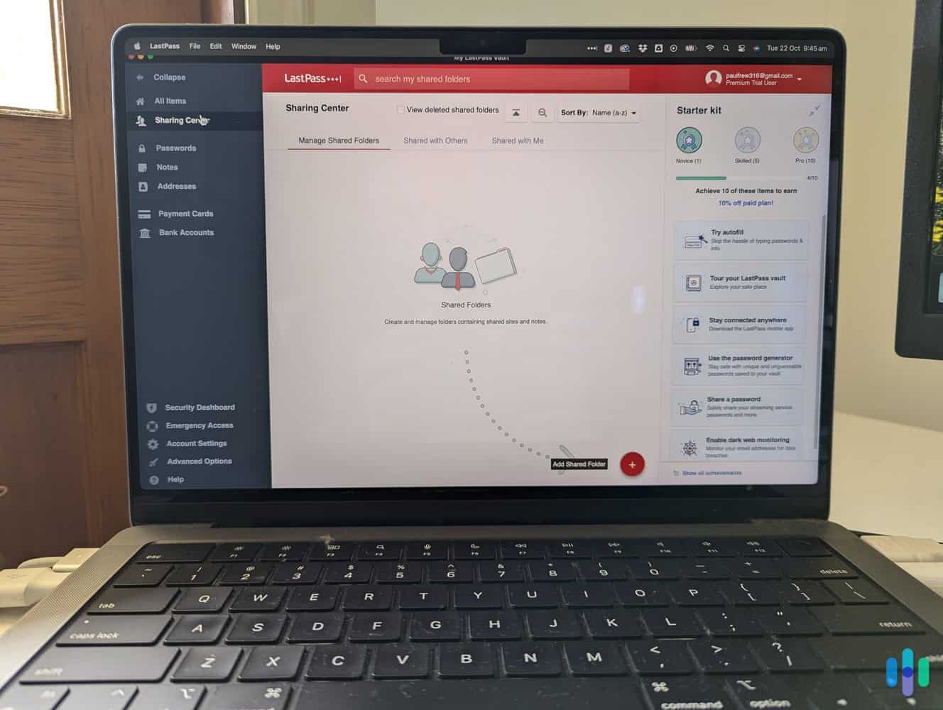 We found the LastPass MacOS app to be more reliable than the web app. We found the LastPass MacOS app to be more reliable than the web app.