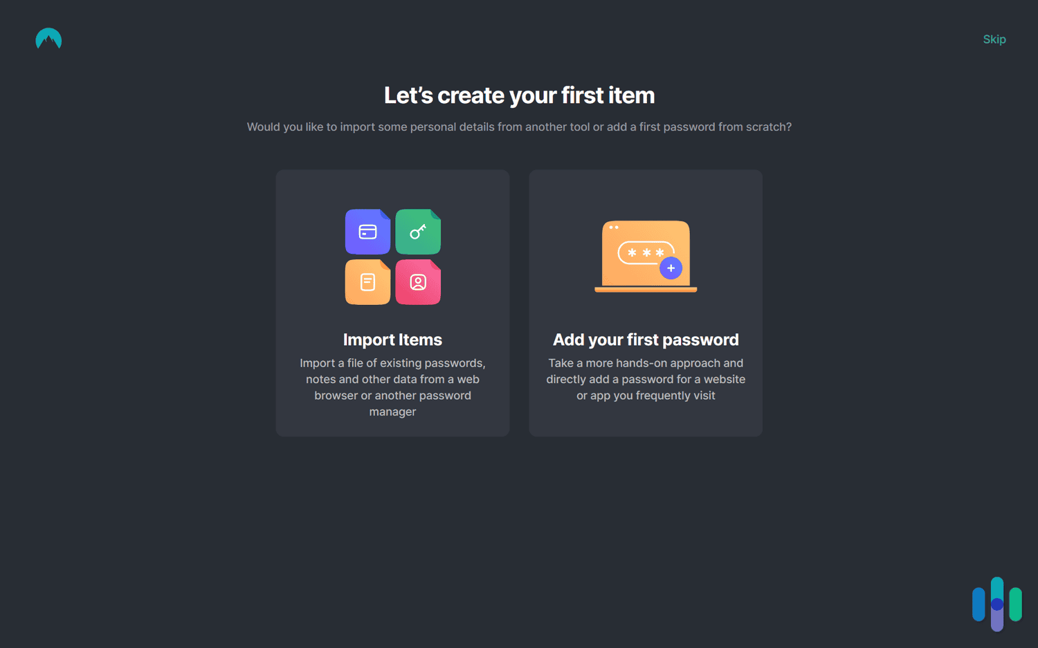 NordPass helped us import our passwords to set up our Firefox extension. NordPass helped us import our passwords to set up our Firefox extension.