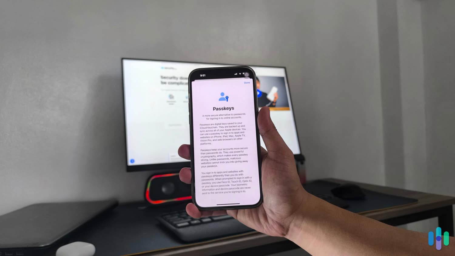 We back up all of our passwords on our desktop and our iPhone to ensure we never lose them. We back up all of our passwords on our desktop and our iPhone to ensure we never lose them.