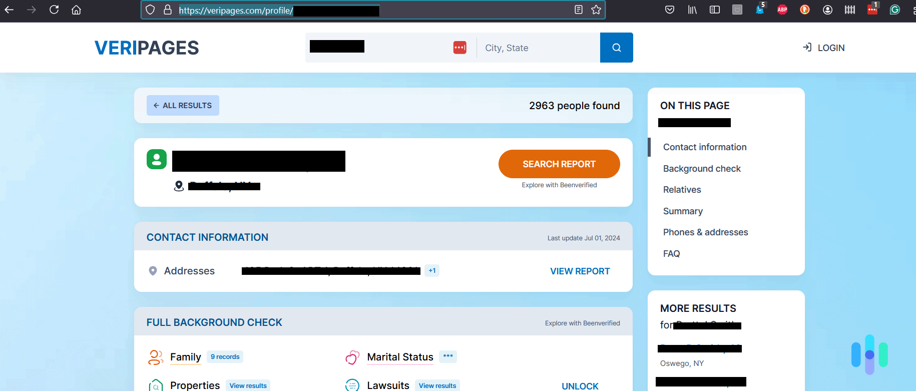 Copy the URL from your profile page Copy the URL from your profile page