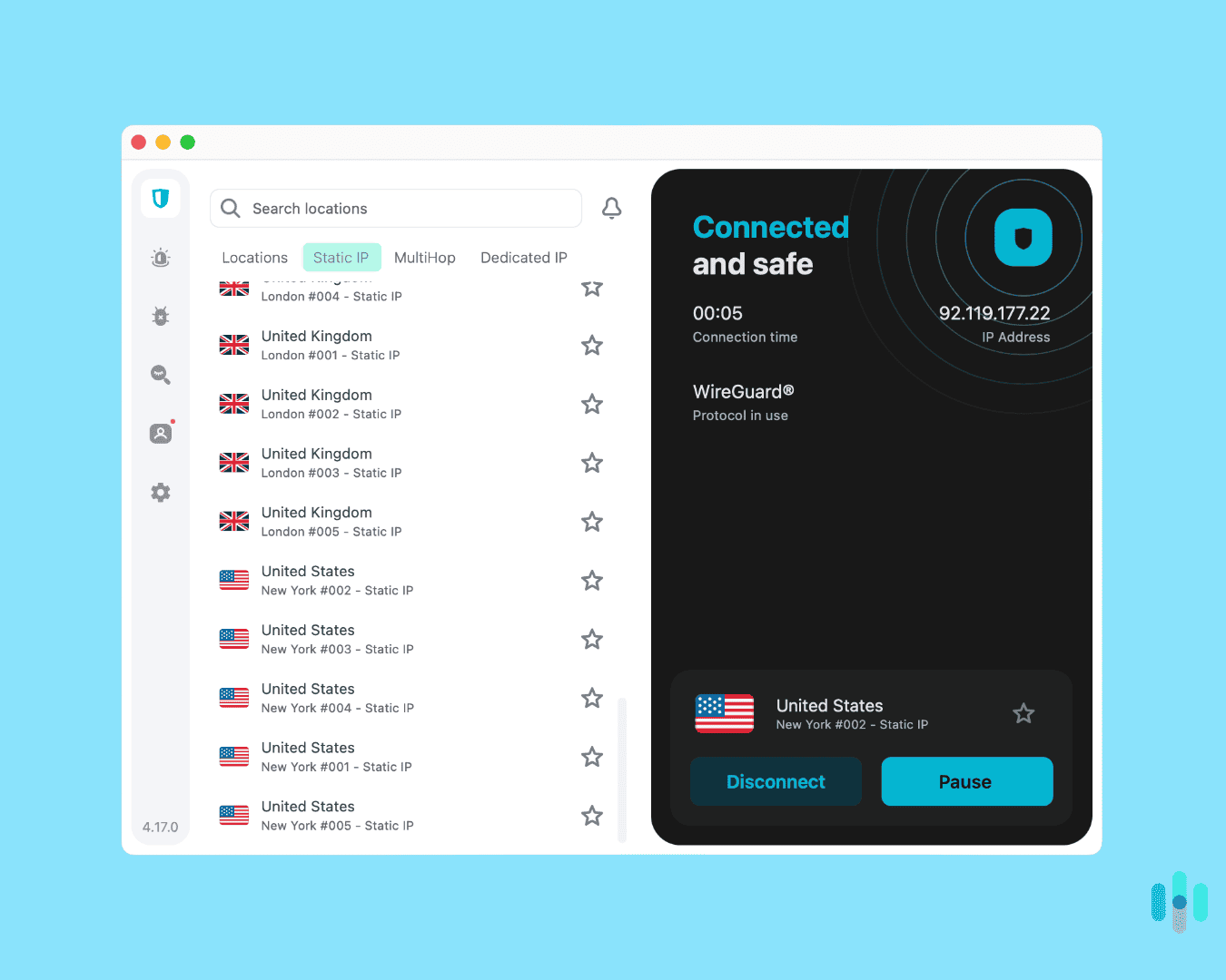 Surfshark’s static IP and other extra VPN features make it a better VPN than those from antivirus-first brands we tested. Surfshark’s static IP and other extra VPN features make it a better VPN than those from antivirus-first brands we tested.