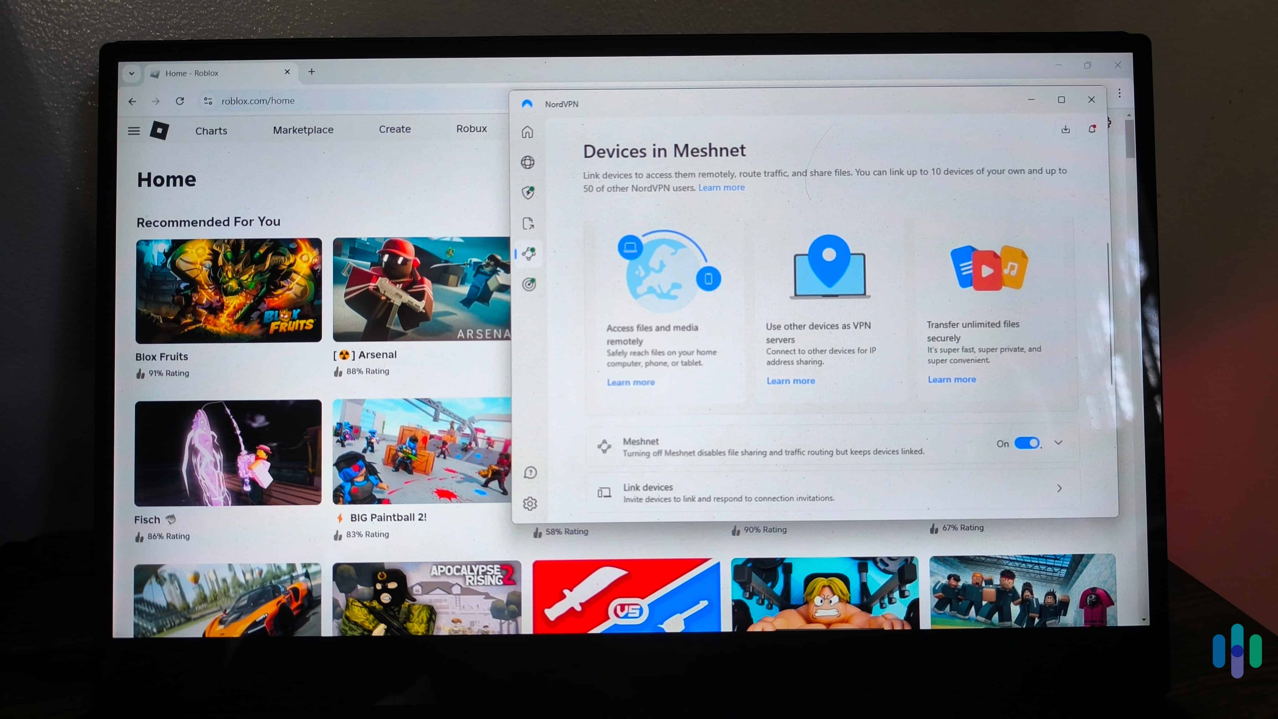 We think NordVPN is excellent for playing online games, like Roblox for example. We think NordVPN is excellent for playing online games, like Roblox for example.