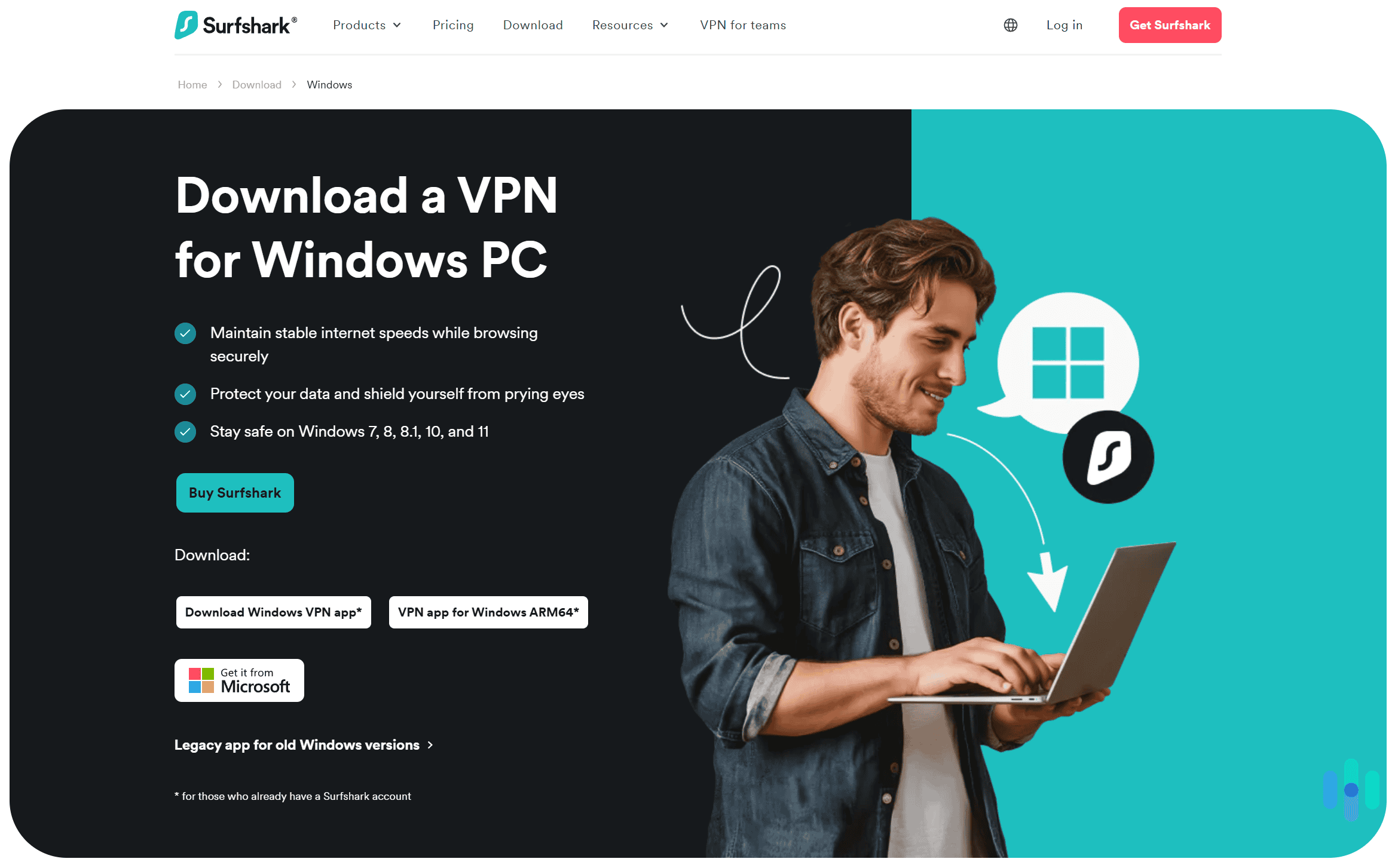 You can use most VPNs on Windows 7 and 8, but you_ll have to settle for the outdated version of the app. You can use most VPNs on Windows 7 and 8, but you'll have to settle for the outdated version of the app.