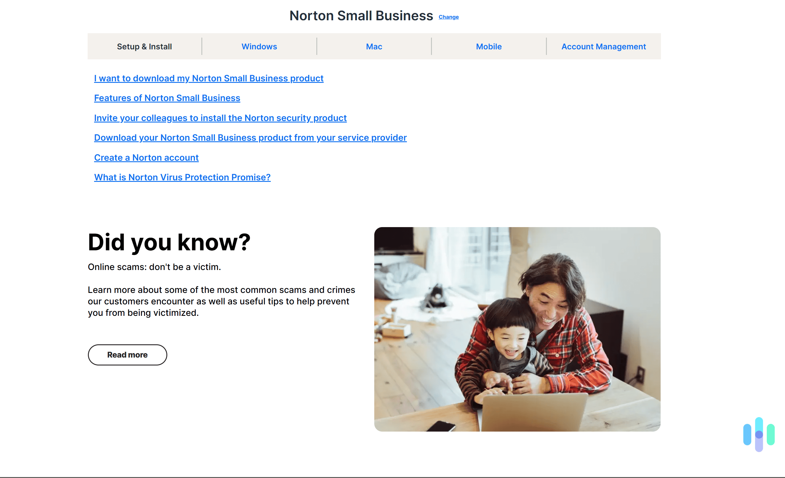 Norton offers access to helpful support guides, as well as round-the-clock live chat support. Norton offers access to helpful support guides, as well as round-the-clock live chat support.