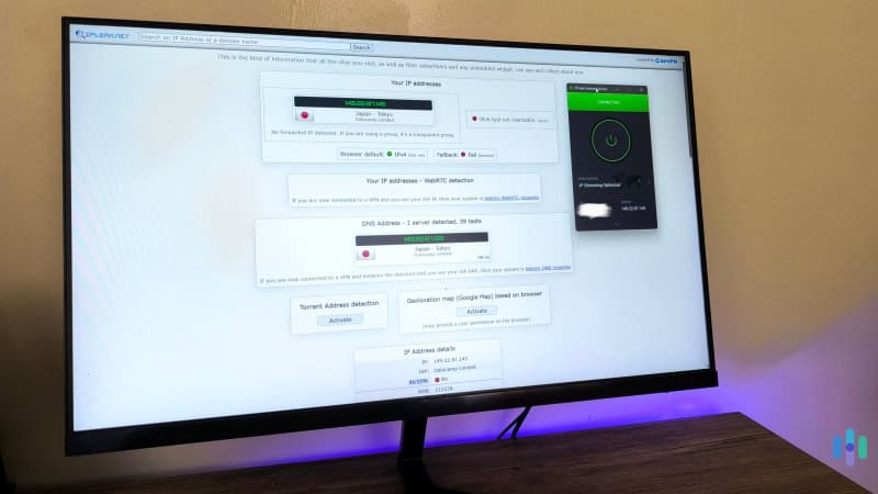We ran dozens of leak tests while connected to PIA’s servers, and we never experienced any IPv6, DNS, or WebRTC leaks. We ran dozens of leak tests while connected to PIA's servers, and we never experienced any IPv6, DNS, or WebRTC leaks.