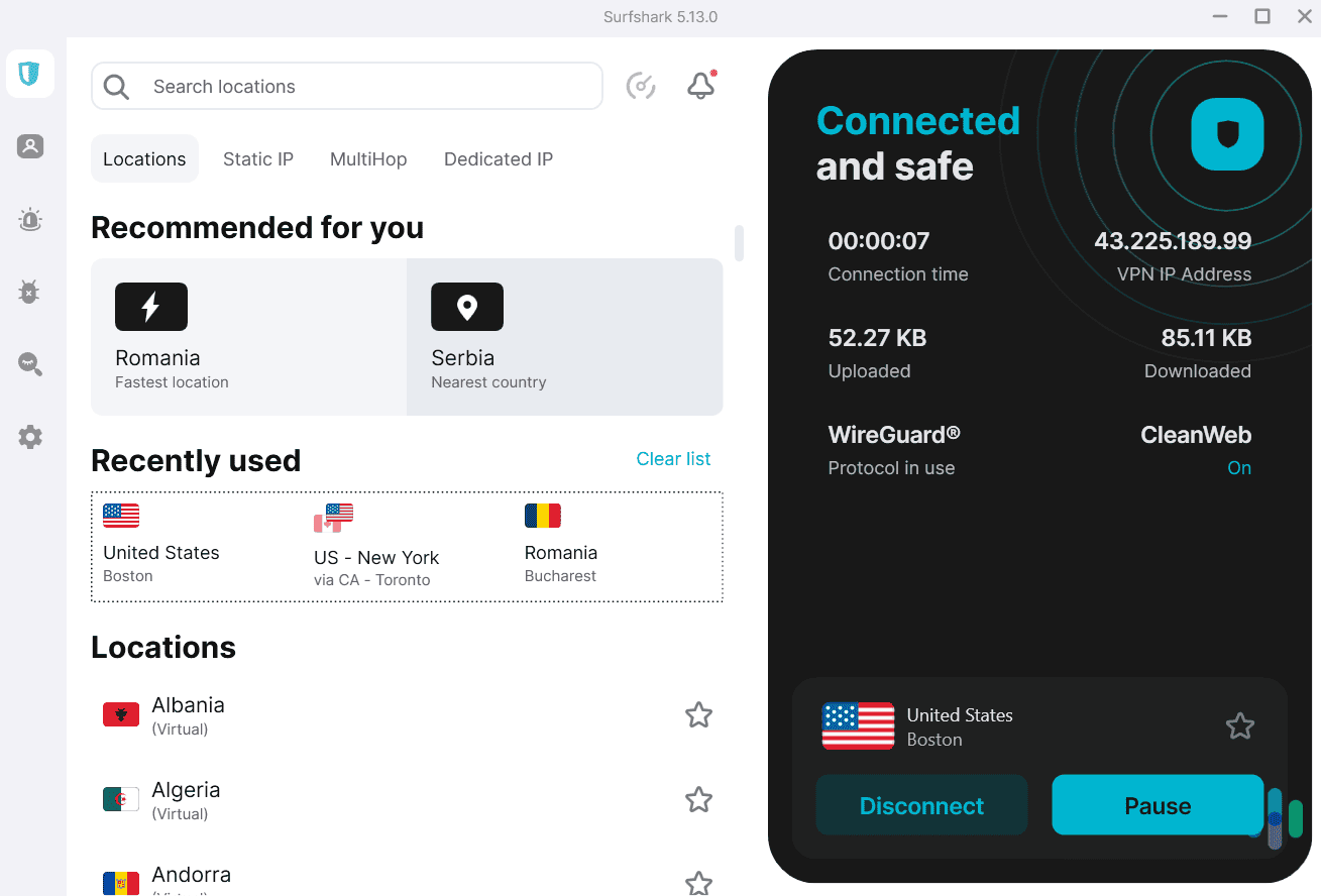 We think Surfshark has one of the best VPN services in 2025. We think Surfshark has one of the best VPN services in 2026.