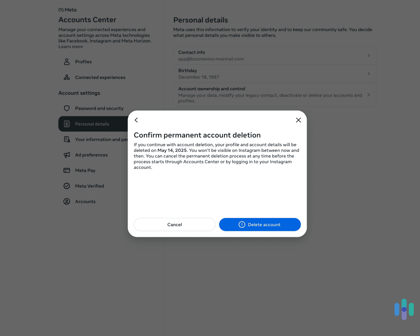 The moment of truth: Deleting our Instagram account. The moment of truth: Deleting our Instagram account.