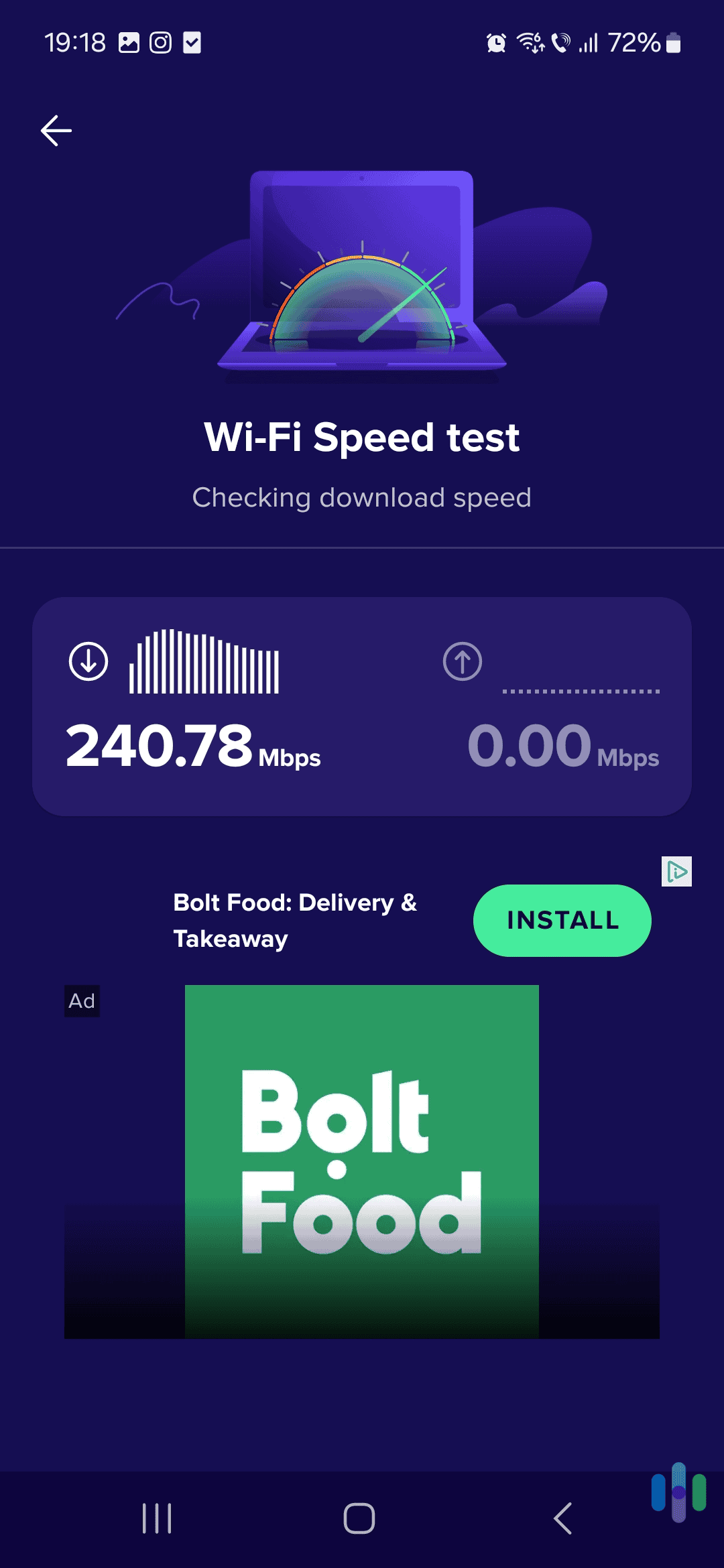 Many free antivirus apps display in-app ads. Many free antivirus apps display in-app ads.