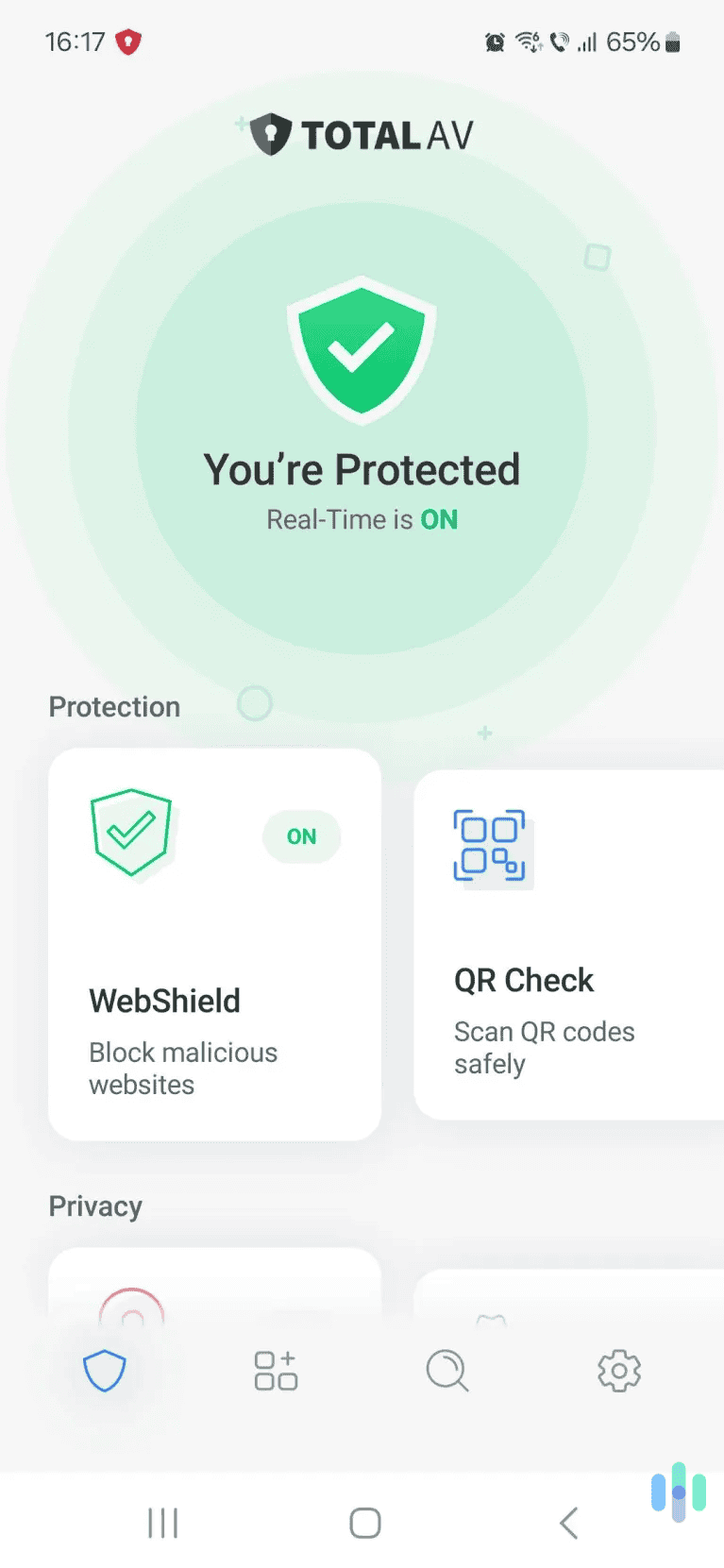 TotalAV provides excellent malware detection and protection on Android, and it’s also very feature-rich. TotalAV provides excellent malware detection and protection on Android, and it's also very feature-rich.