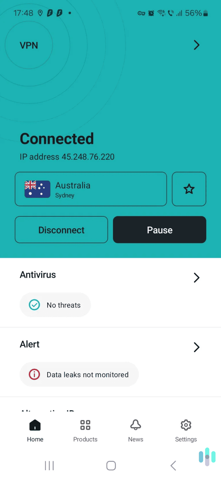 With Surfshark Antivirus, you get built-in access to an excellent VPN service. With Surfshark Antivirus, you get built-in access to an excellent VPN service.