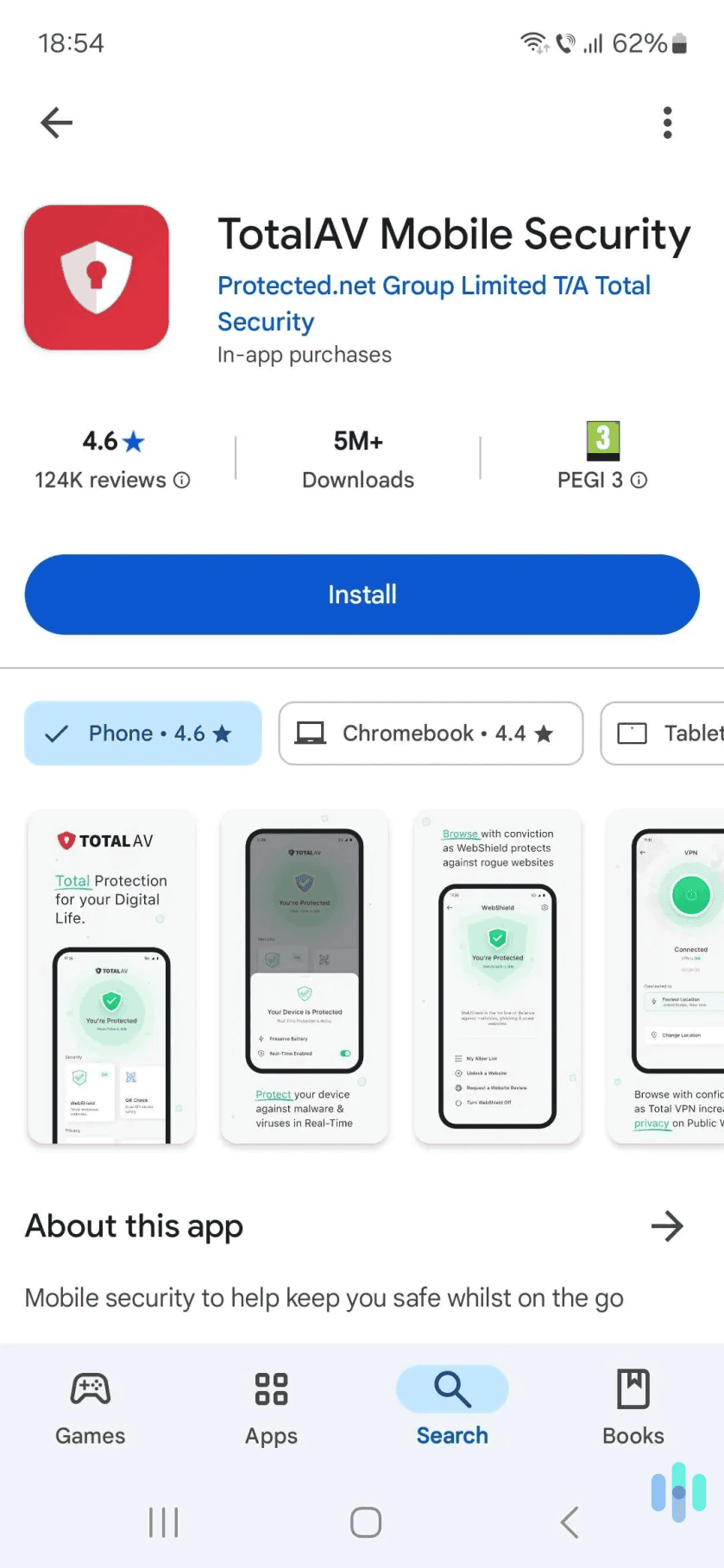 You just need to download and install the antivirus app from the Play Store, and then follow the on-screen instructions to set it up. You just need to download and install the antivirus app from the Play Store, and then follow the on-screen instructions to set it up.