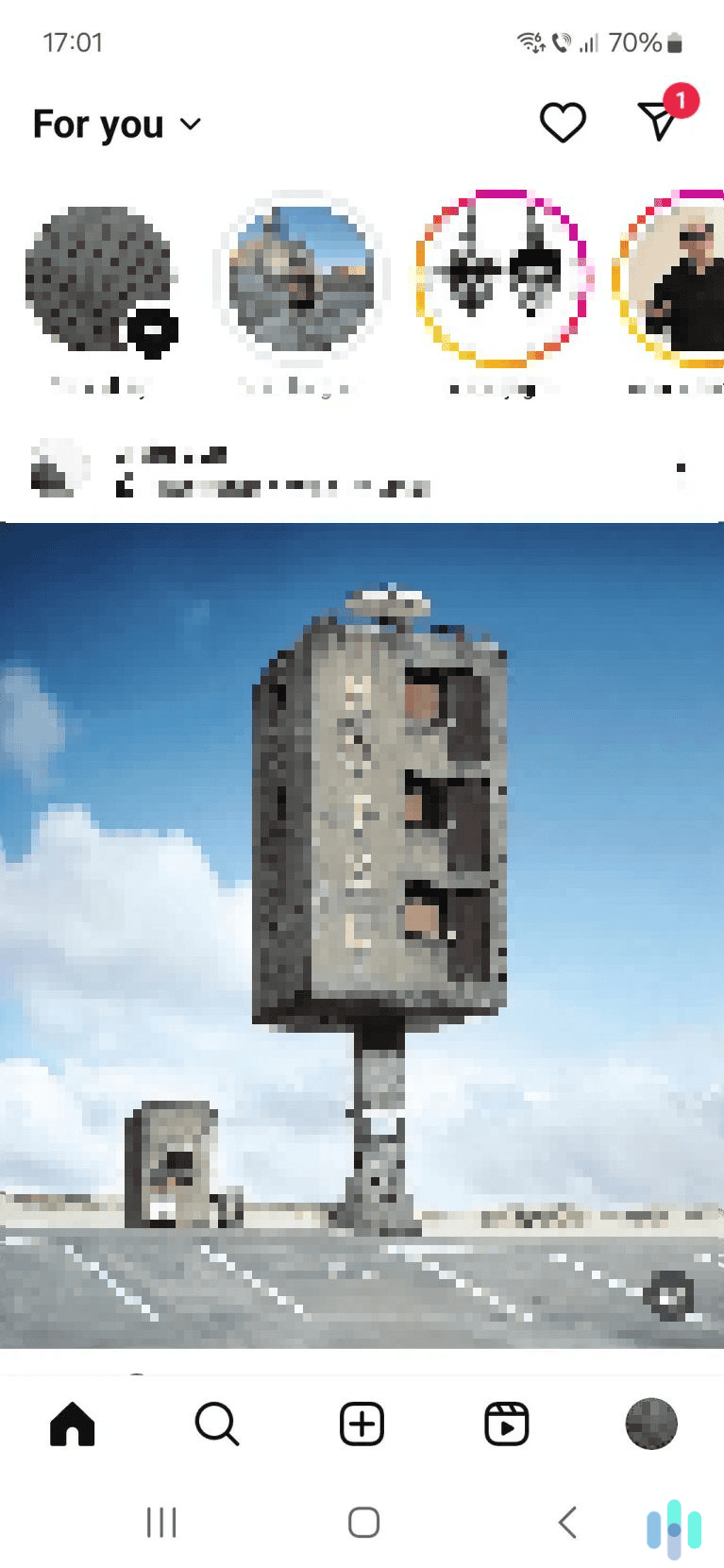 Head to your Instagram profile. Head to your Instagram profile.