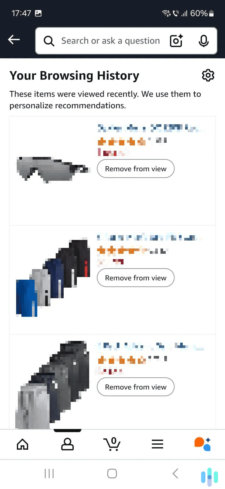 Remove the desired entries from your browsing history. Remove the desired entries from your browsing history.