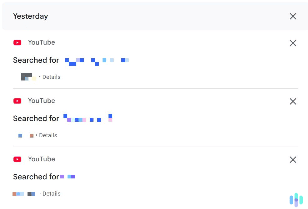 You can also remove all YouTube search history associated with a specific date with just one click. You can also remove all YouTube search history associated with a specific date with just one click.