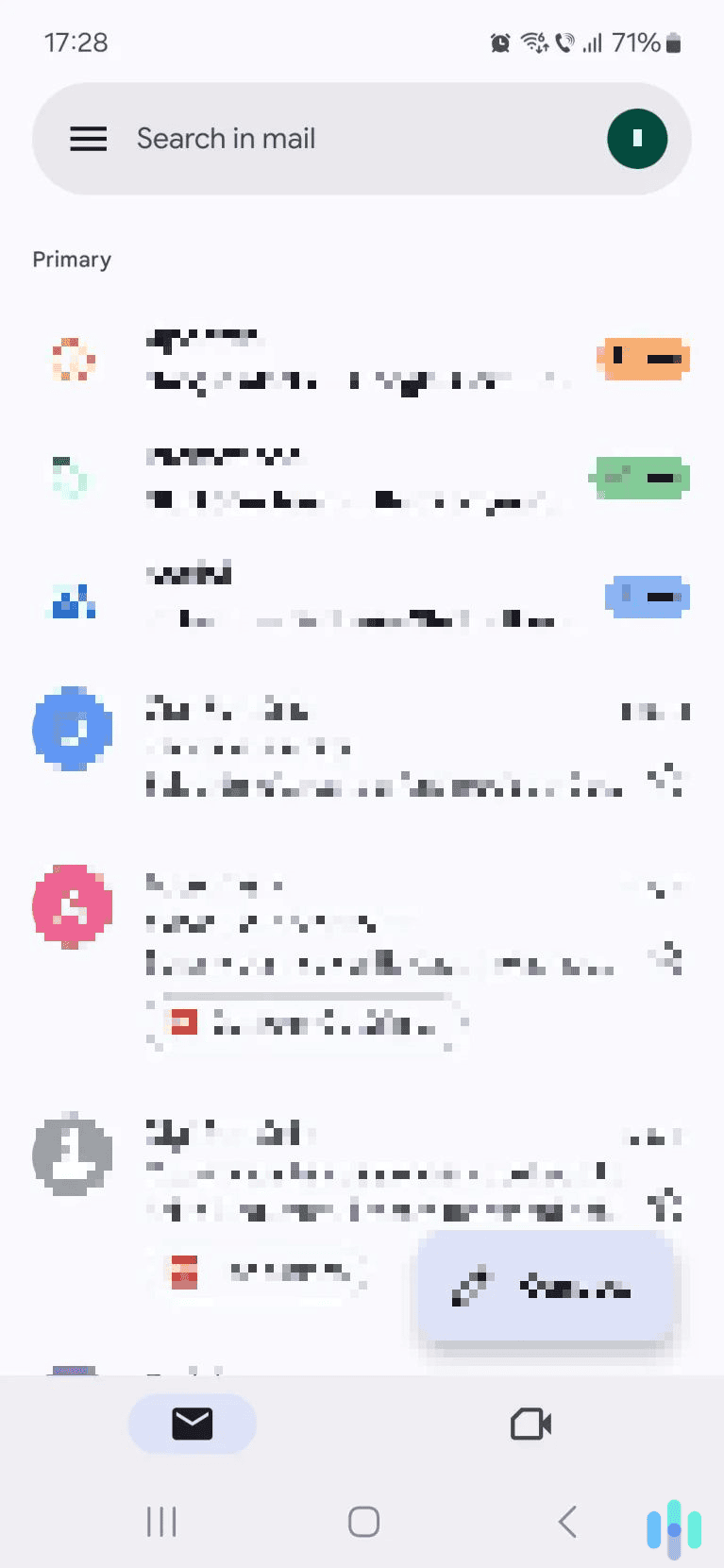 Tap the three-line icon in the top left corner. Tap the three-line icon in the top left corner.