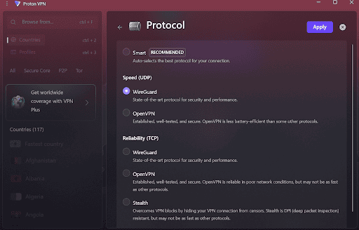 proton-vpn-protocol Proton VPN Protocol