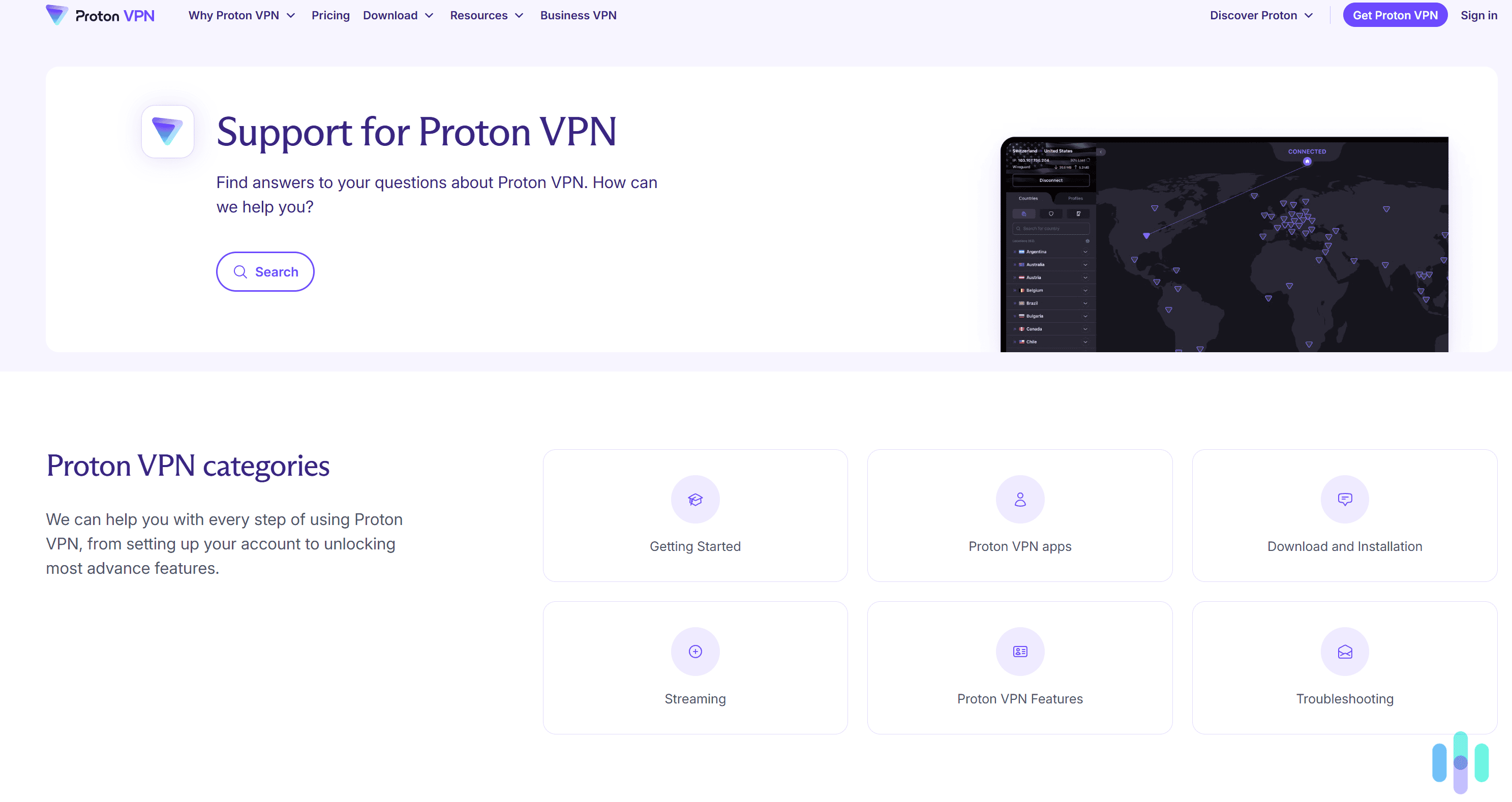 Proton VPN offers multiple support channels. Proton VPN offers multiple support channels.