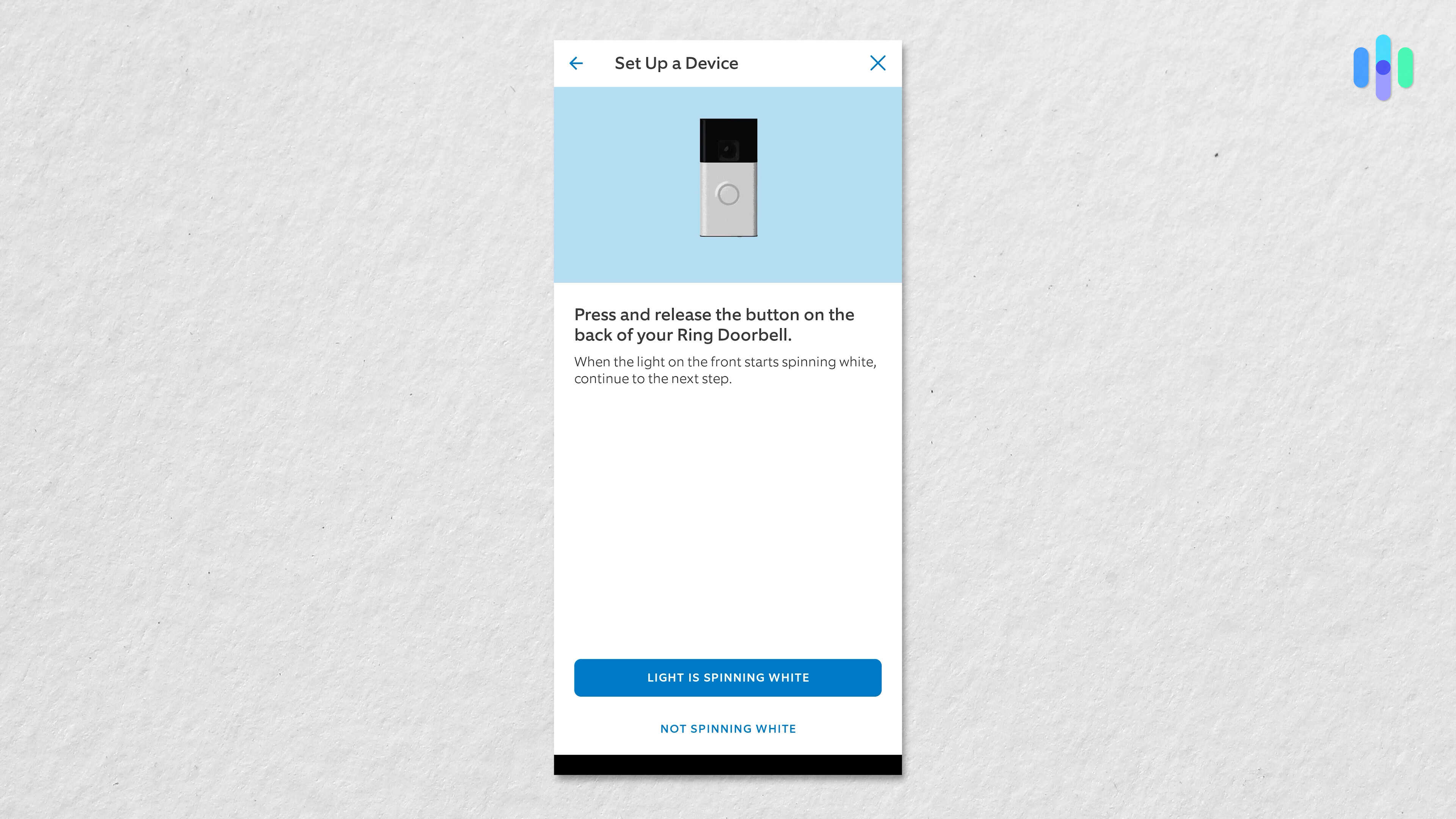 Ring Video Doorbell 3 Plus The Ring Always Home app provided us with simple instructions for connecting our Ring Battery Doorbell.