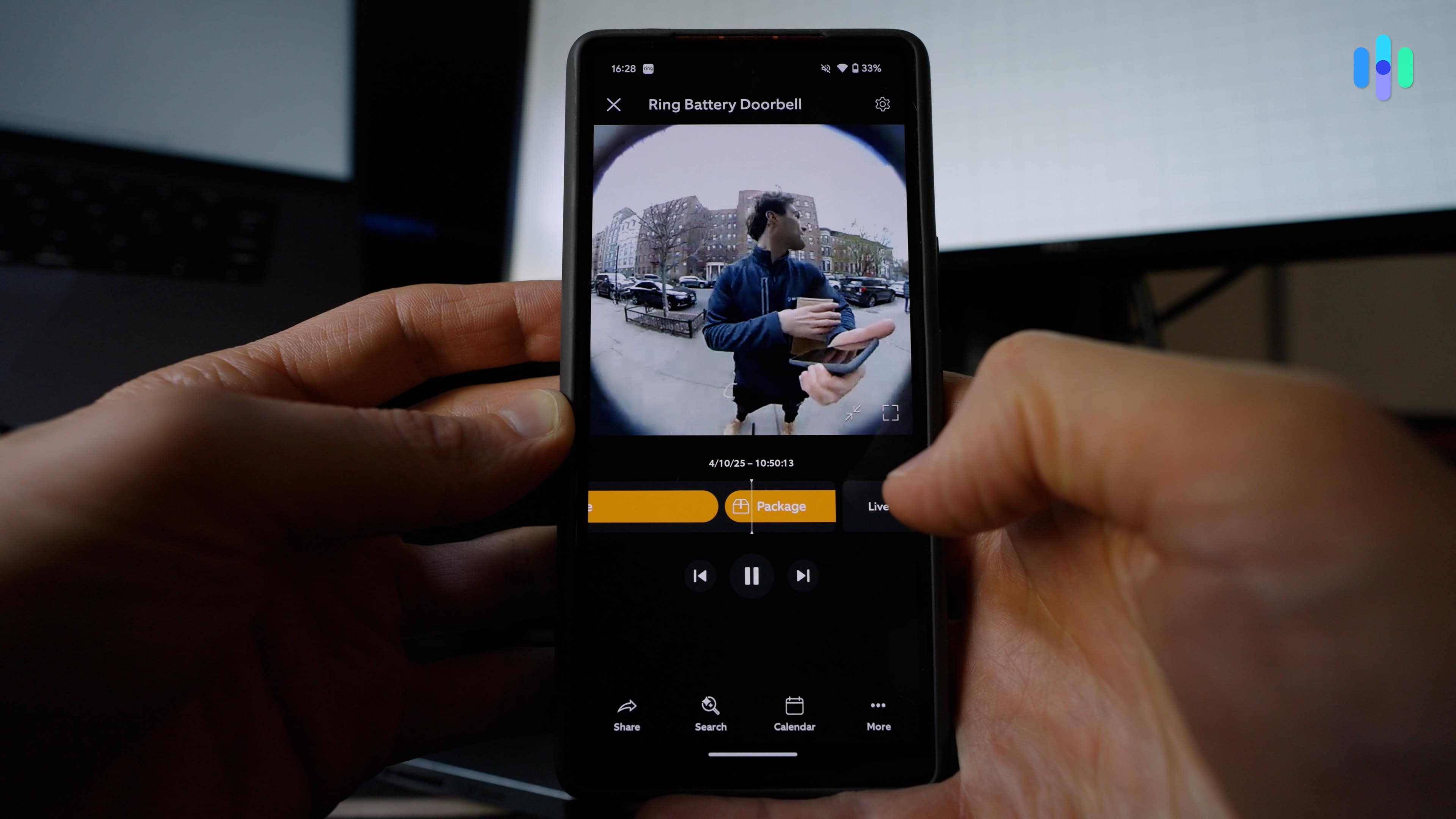 Ring Battery Doorbell package detected Ring Battery Doorbell package detected