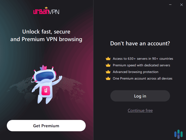 We were able to use Urban VPN without ever creating an account. We were able to use Urban VPN without ever creating an account.