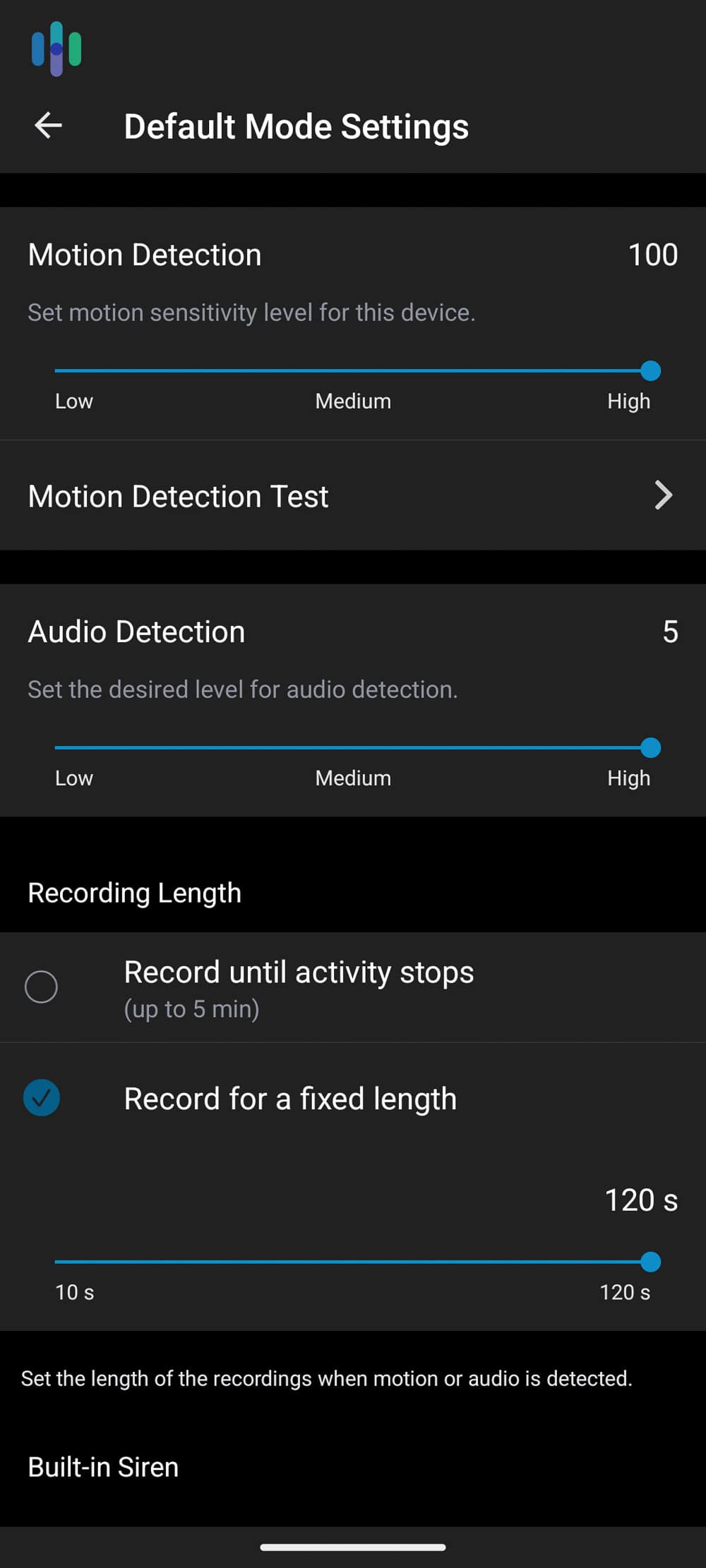 To test the full power of Arlo’s motion detection, we set the sensitivity to high on our Arlo Essential XL. To test the full power of Arlo’s motion detection, we set the sensitivity to high on our Arlo Essential XL.