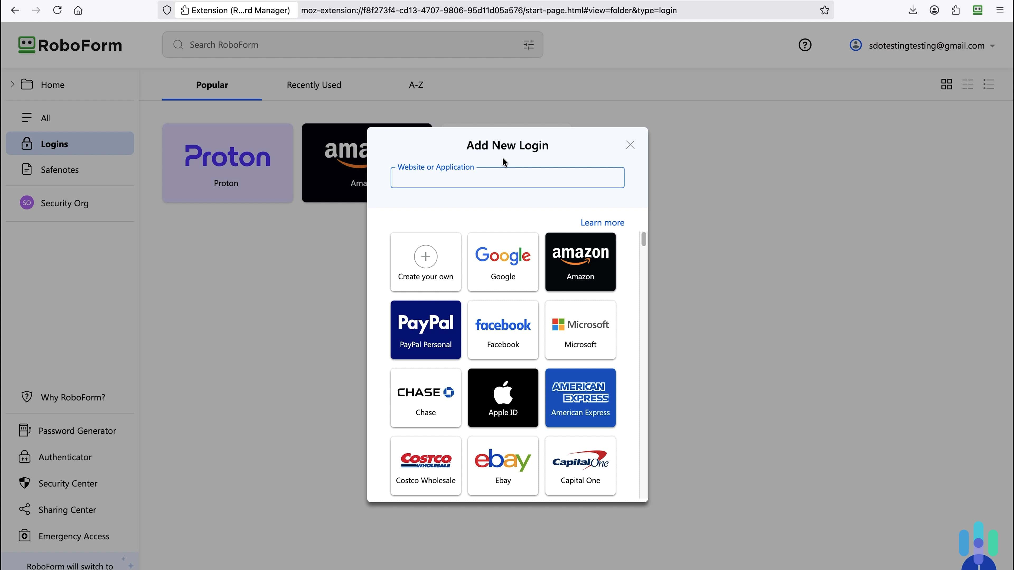 We preferred using RoboForm’s browser extension over their macOS app We preferred using RoboForm’s browser extension over their macOS app
